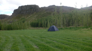 2. Zeltplatz von Akureyri